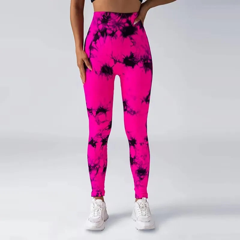 TrenddVibe™ Velocity Seamless High-Waist Tights