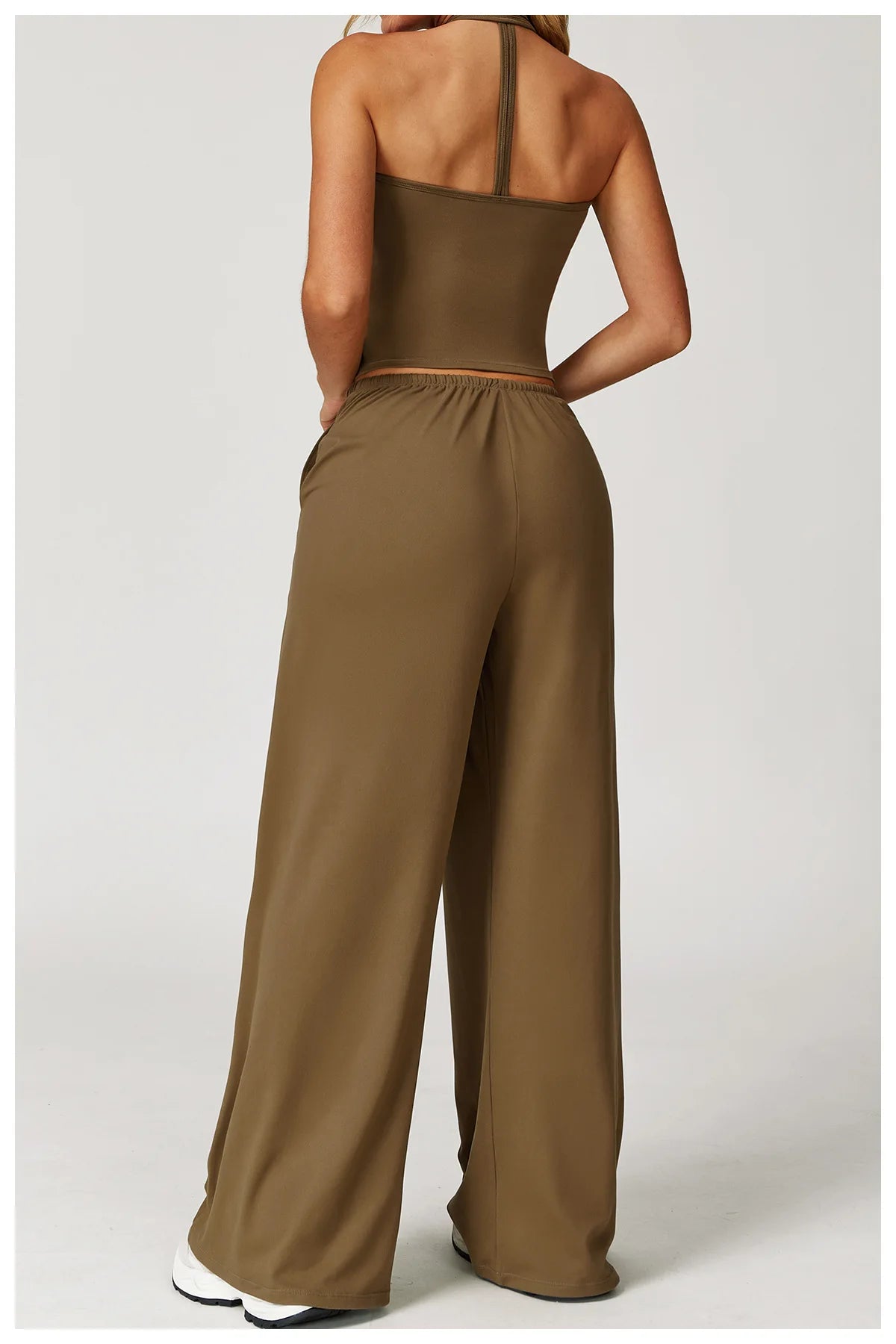 TrenddVibe™ FlowMotion Wide-Leg Sport Pants