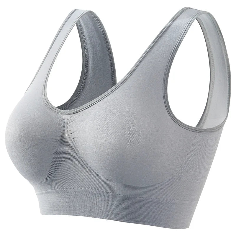 TrenddVibe™ Comfort-Flex Seamless Push-Up Bralette