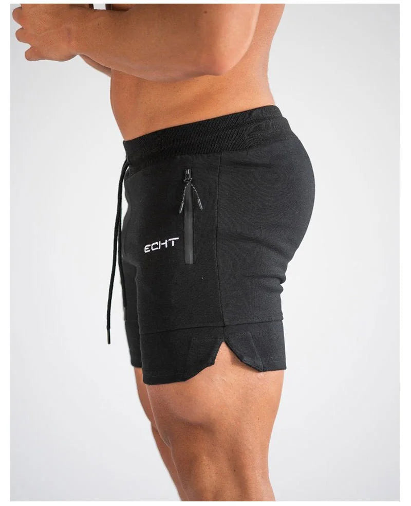 TrendVibe Men’s Mesh Athletic Workout Shorts – Breathable Fitness Joggers with Zip Pockets