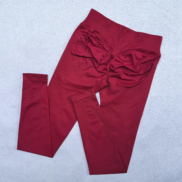 TrenddVibe™ Sculpt-Seamless Scrunch Leggings