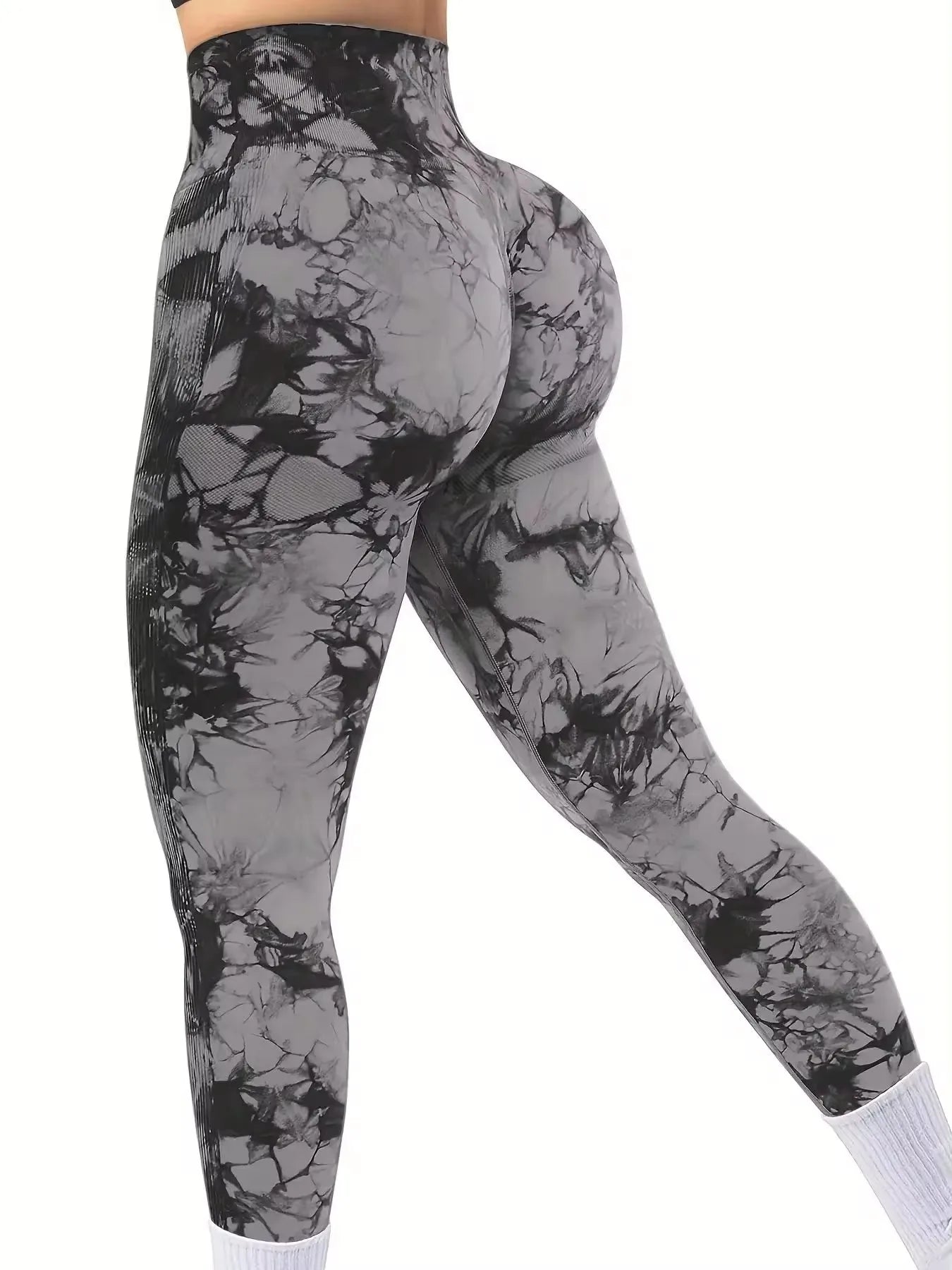 TrenddVibe™ Velocity Seamless High-Waist Tights
