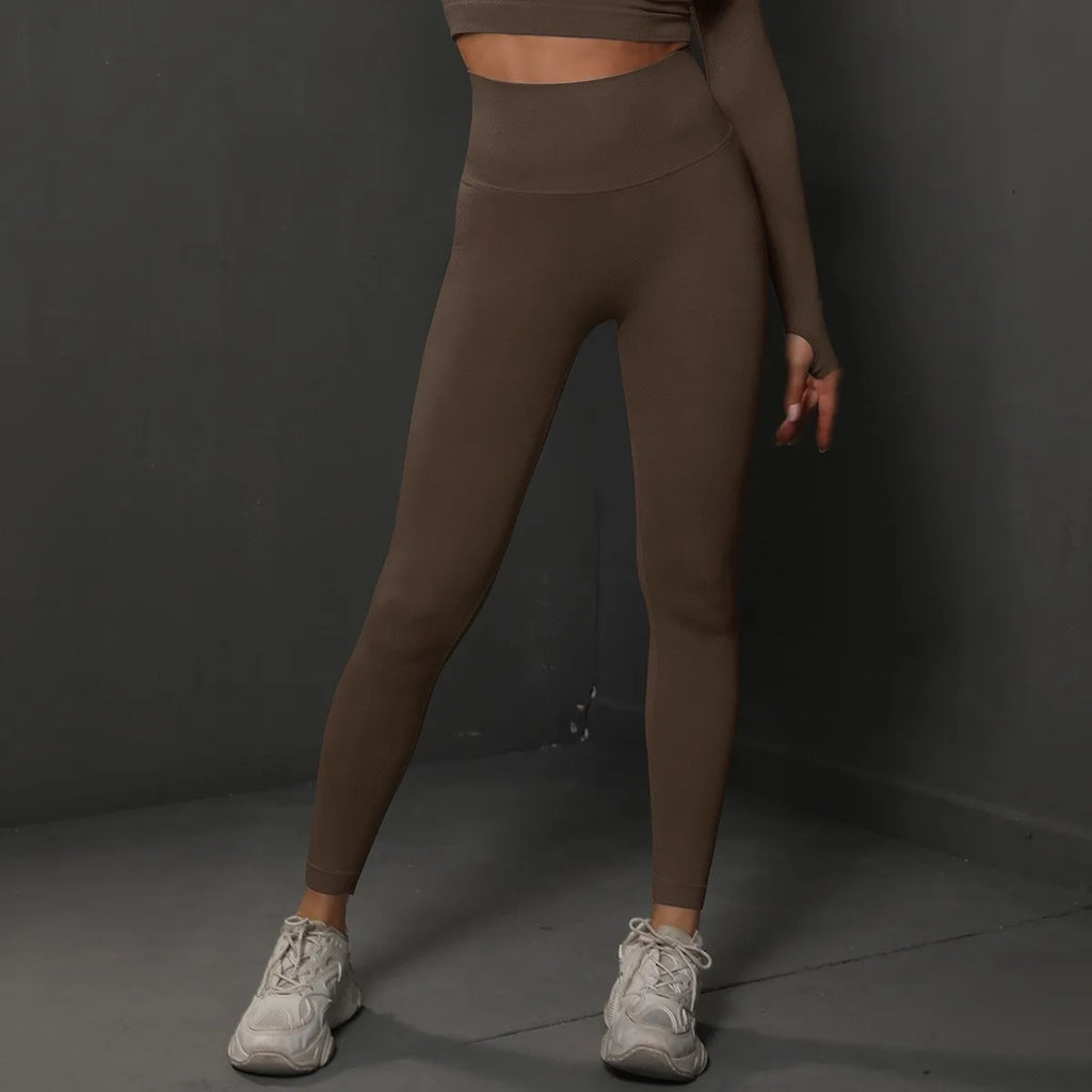 TrenddVibe™ Sculpt-Lift High-Waist Seamless Leggings