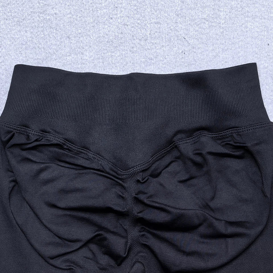 TrenddVibe™ Sculpt-Seamless Scrunch Leggings