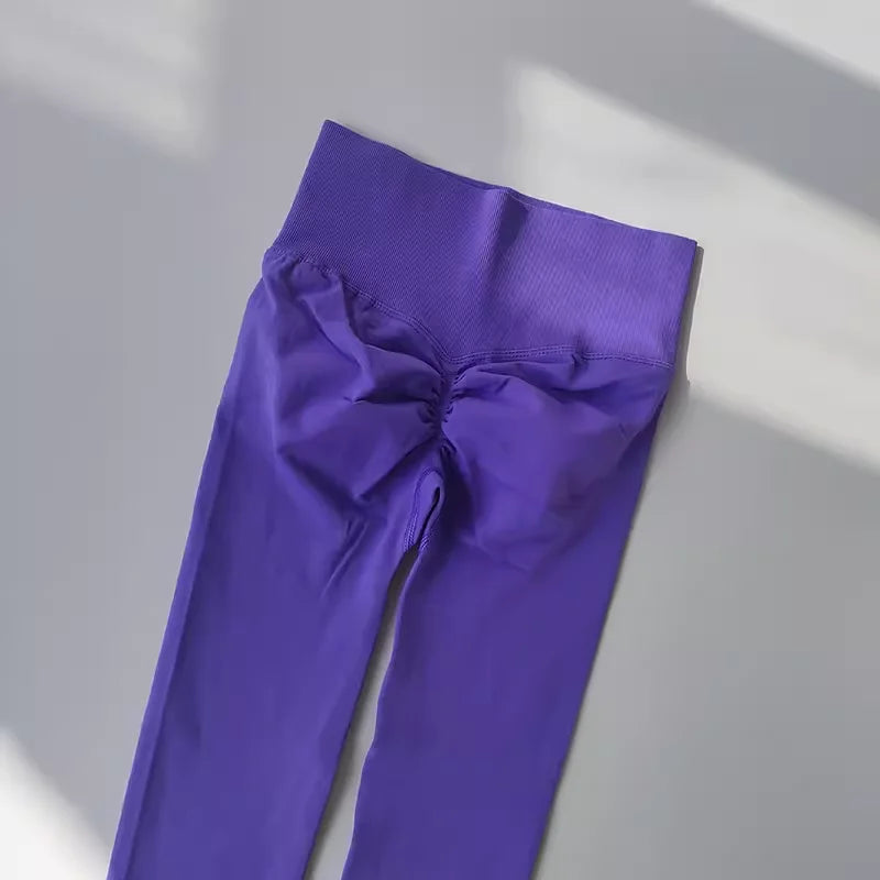 TrenddVibe™ Sculpt-Lift High-Waist Seamless Leggings