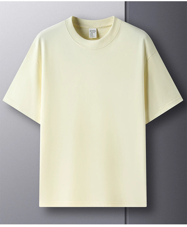 TrenddVibe™ Premium Cotton Casual Summer Tee – Loose Fit Unisex